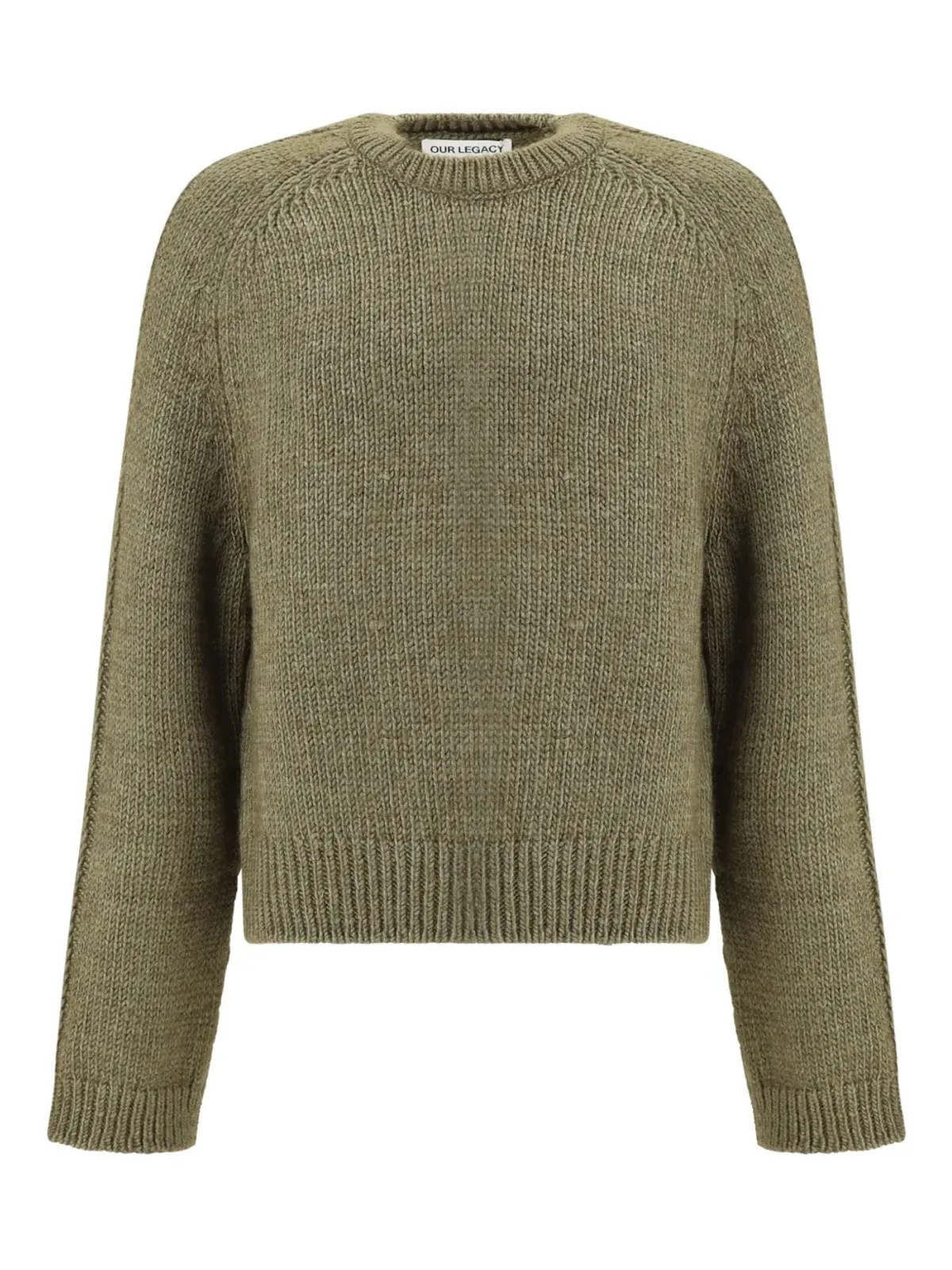 OUR LEGACY round-neck sweater - Green - 画像2