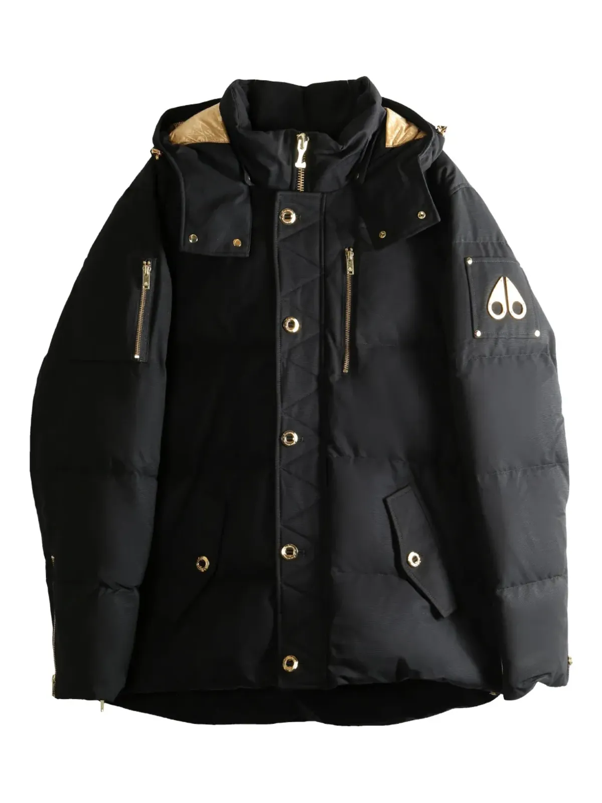 Moose Knuckles 3Q zipped jacket - Black - 画像1