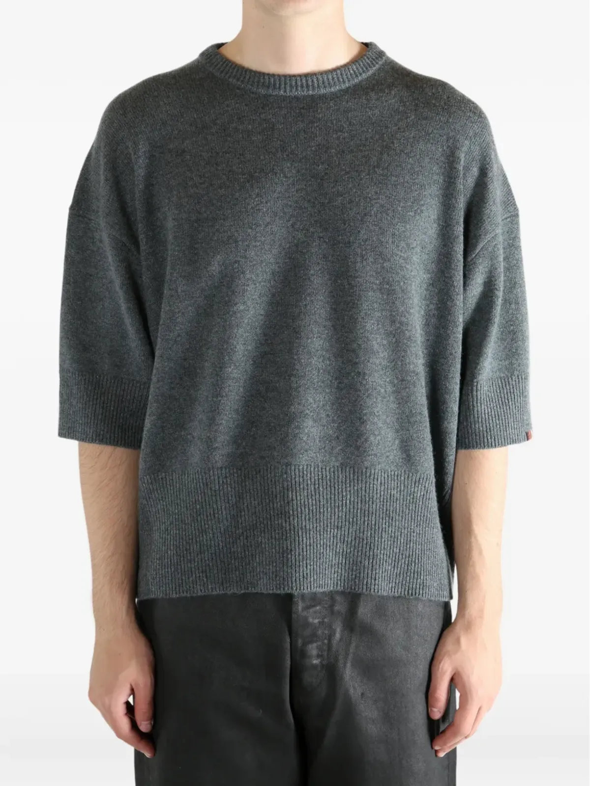 extreme cashmere ショートスリーブカシミヤジャンパー - 画像2