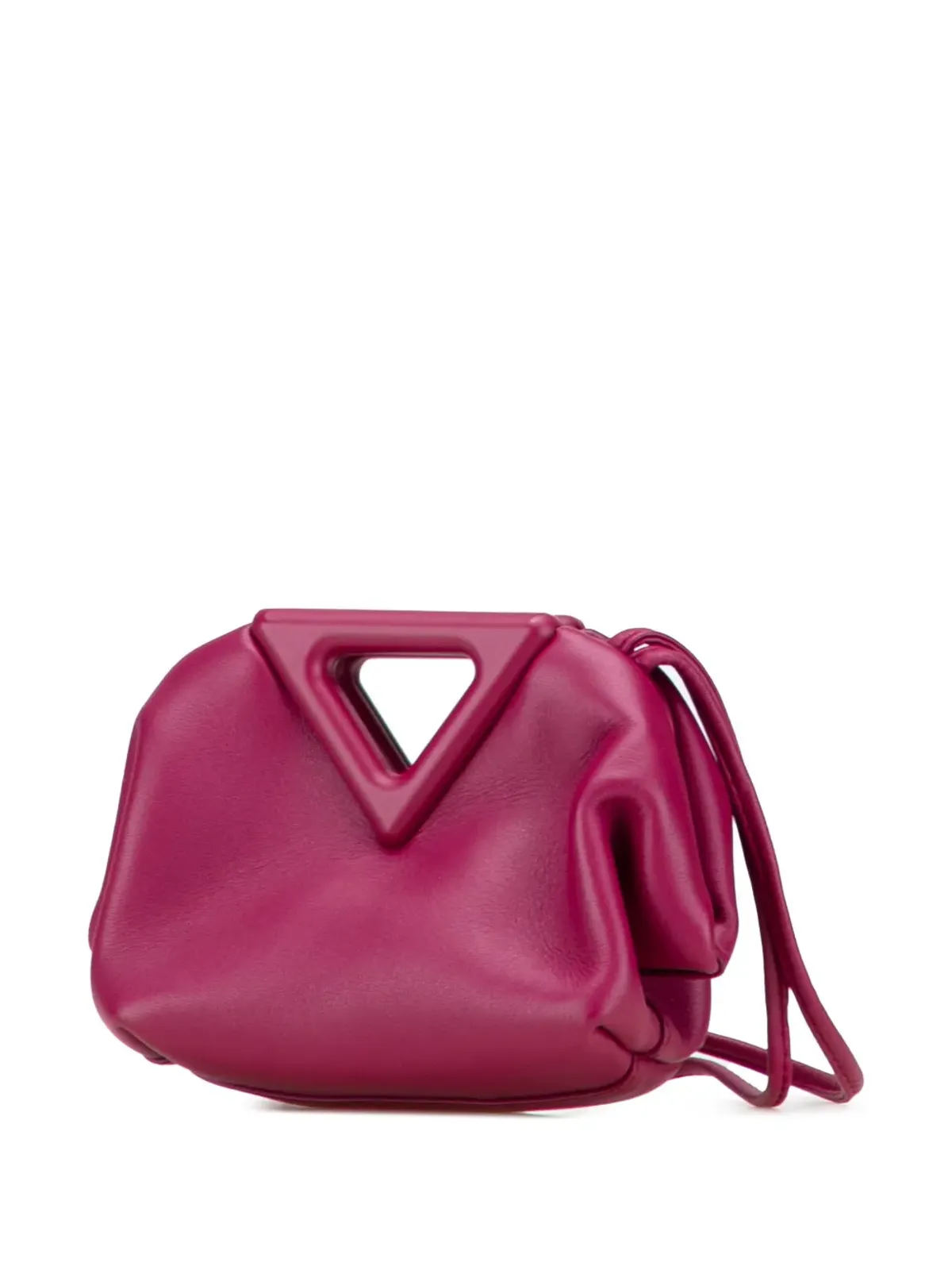 Bottega Veneta Pre-Owned 2012-2025 Leather Point Coin Purse satchel - Pink - 画像3