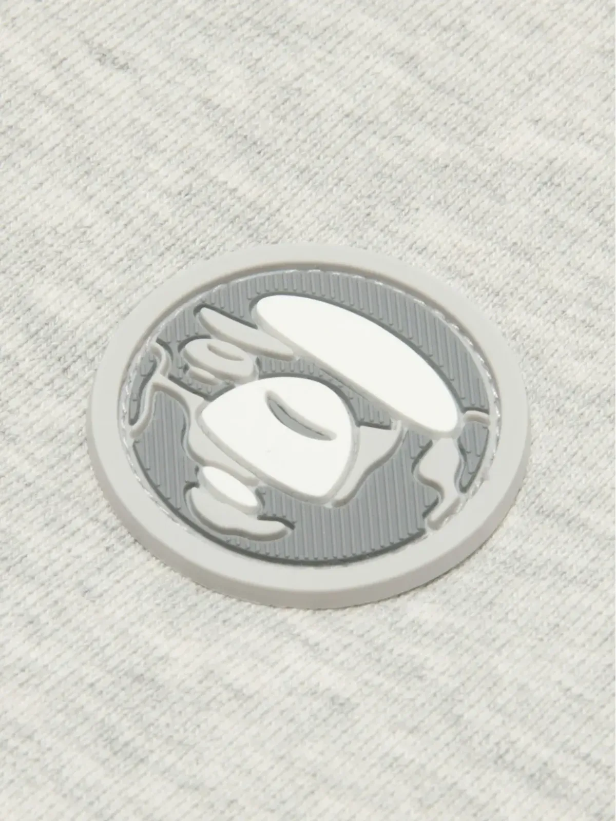AAPE BY *A BATHING APE® ロゴアップリケ ジップフーディ - Grey - 画像3