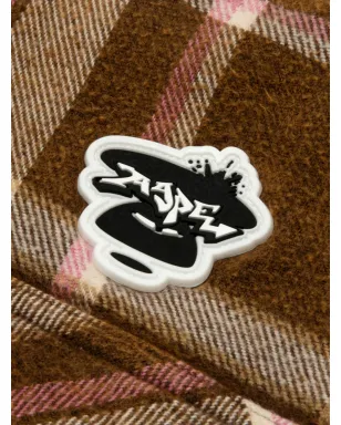 AAPE BY *A BATHING APE® チェック柄ポケットシャツ - ブラウン - サムネイル5