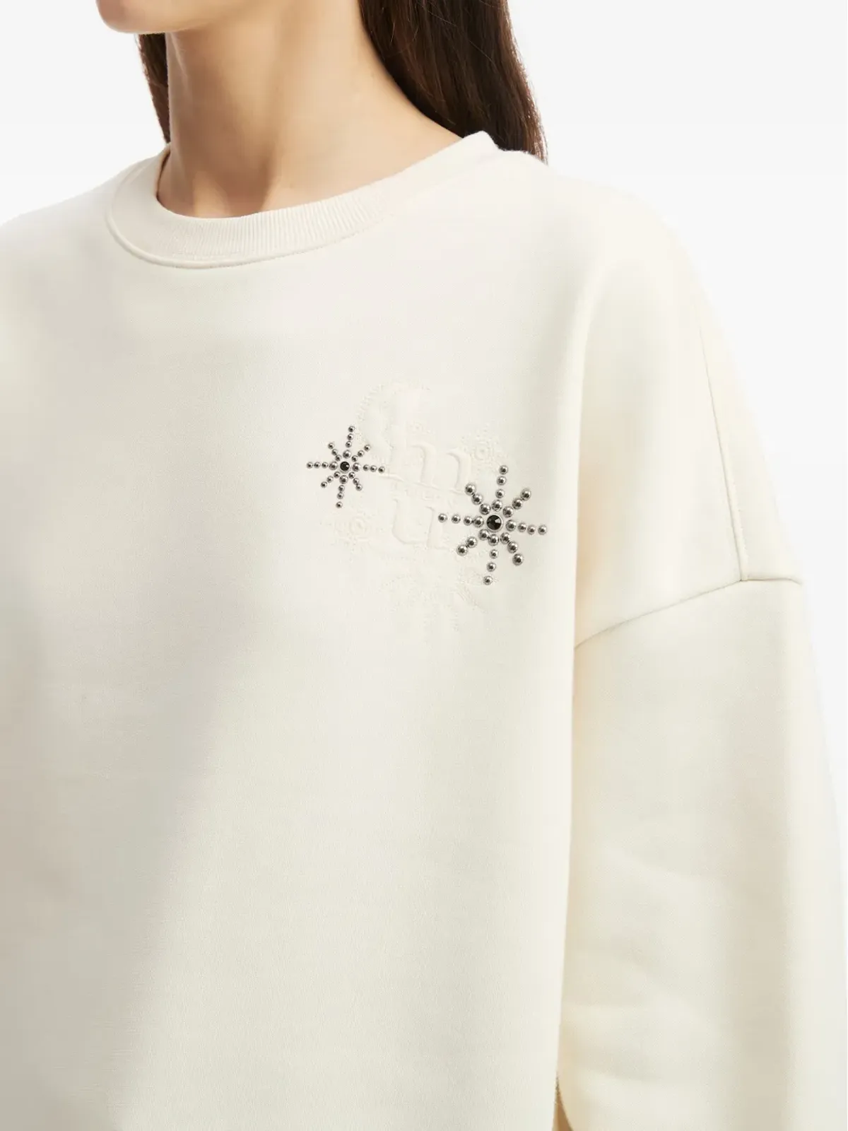Musium Div. embellished long-sleeve top - 画像5