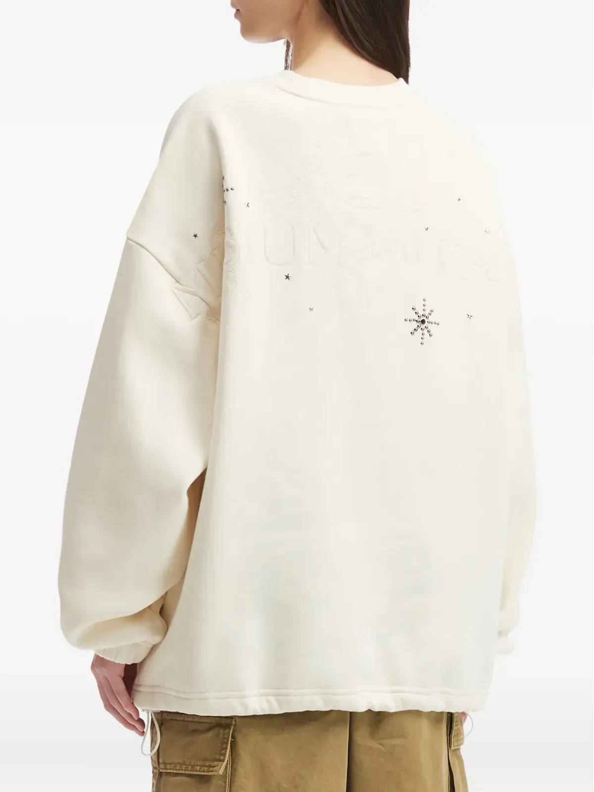 Musium Div. embellished long-sleeve top - 画像4