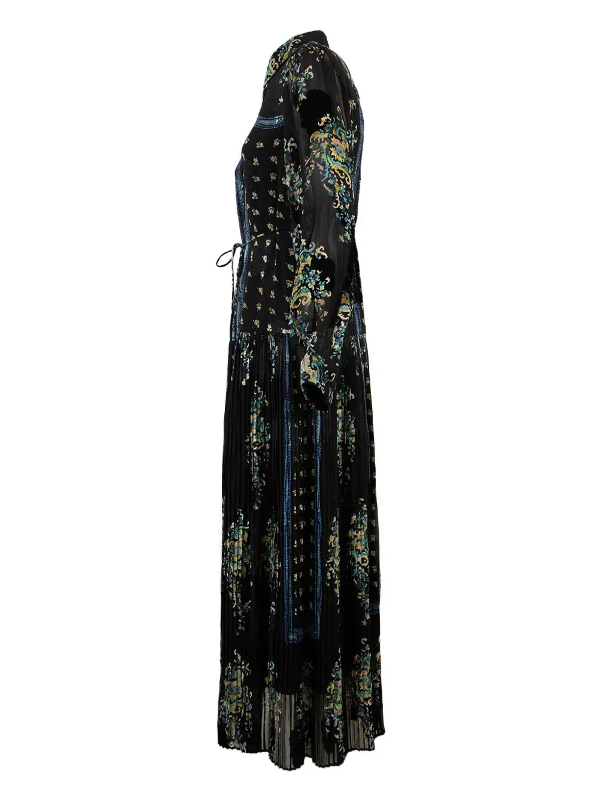 Ulla Johnson Emilie 長袖シャツドレス - ブラック - 画像3