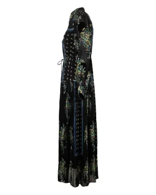 Ulla Johnson Emilie 長袖シャツドレス - ブラック - サムネイル3