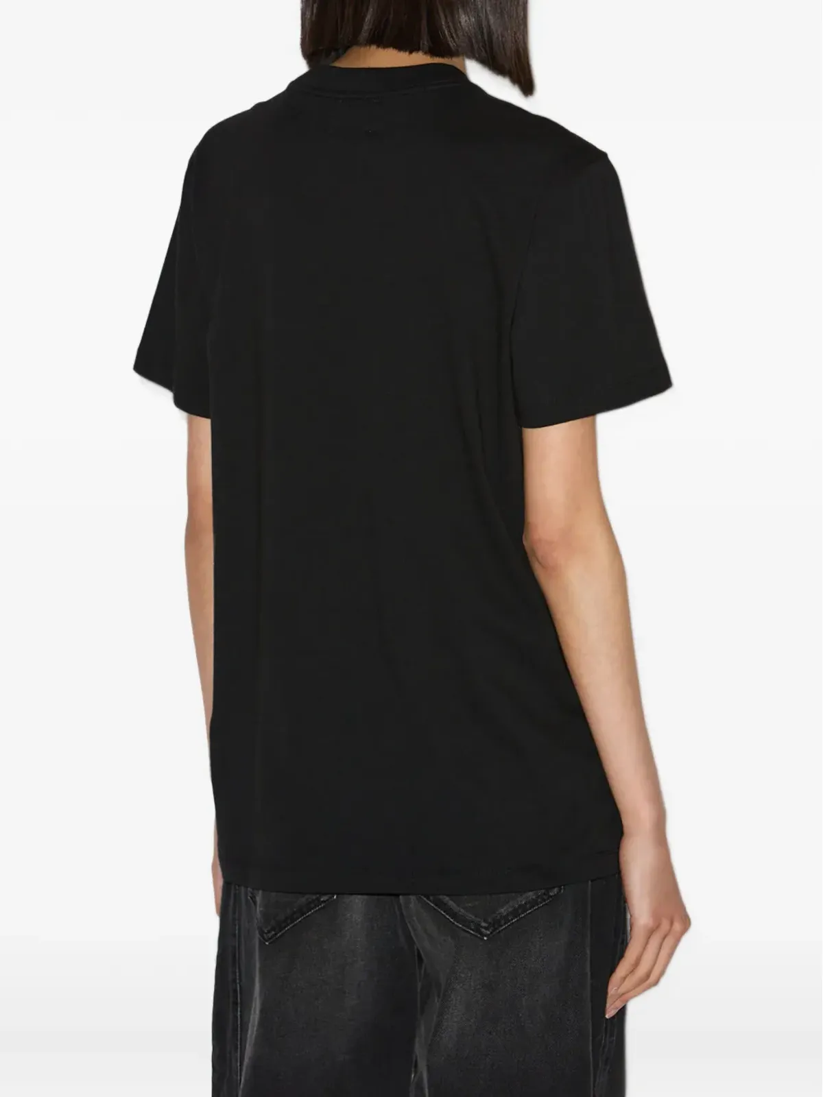 MARANT ÉTOILE Zoeline sequin stud T-shirt - Black - 画像4