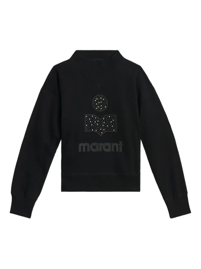 MARANT ÉTOILE MARANT ÉTOILE Moby スタッズロゴ入りスウェットシャツの商品画像