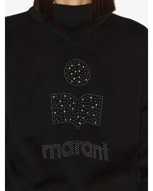 MARANT ÉTOILE Moby スタッズロゴ入りスウェットシャツ - サムネイル5