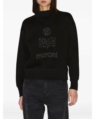 MARANT ÉTOILE Moby スタッズロゴ入りスウェットシャツ - サムネイル3