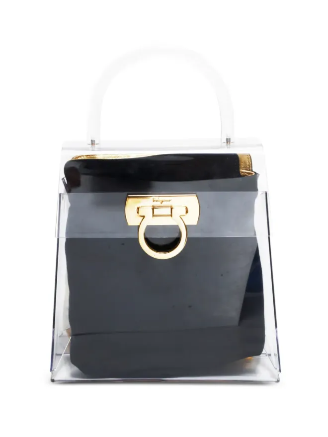 Ferragamo Pre-Owned Ferragamo Pre-Owned ガンチーニ トートバッグ - ネュートラル系の商品画像