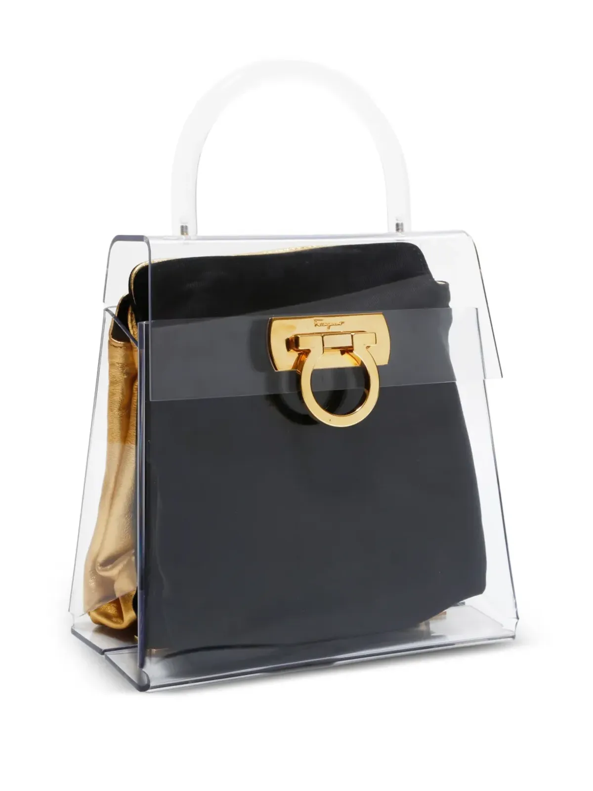 Ferragamo Pre-Owned ガンチーニ トートバッグ - ネュートラル系 - 画像3