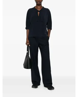MARCCAIN ドローストリング・ストレートレッグパンツ - サムネイル2