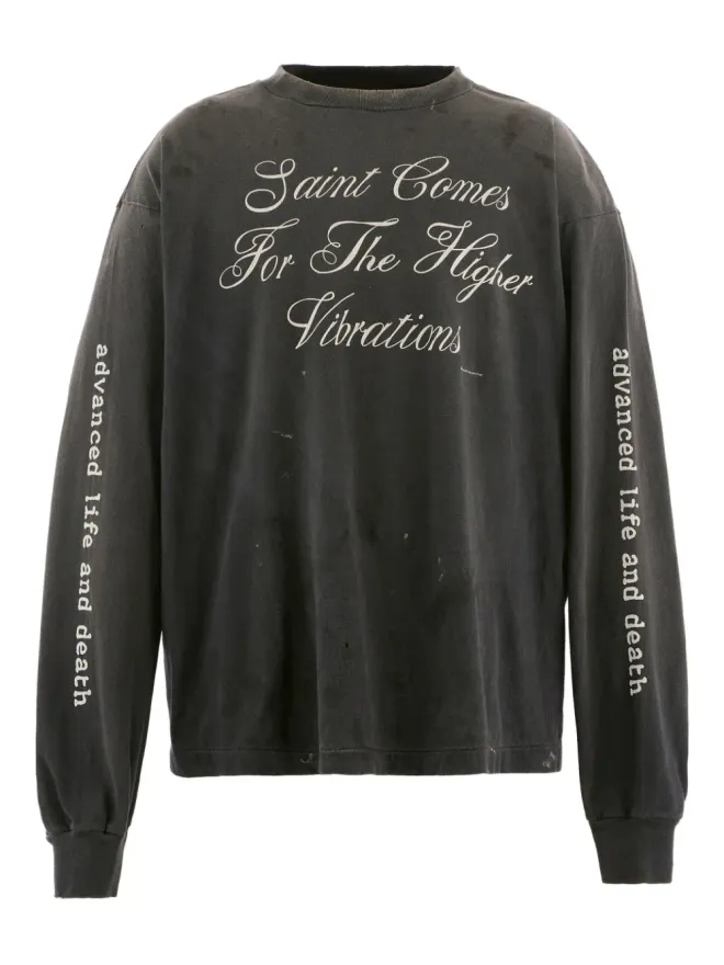 SAINT MXXXXXX SAINT MXXXXXX スカルプリントTシャツの商品画像