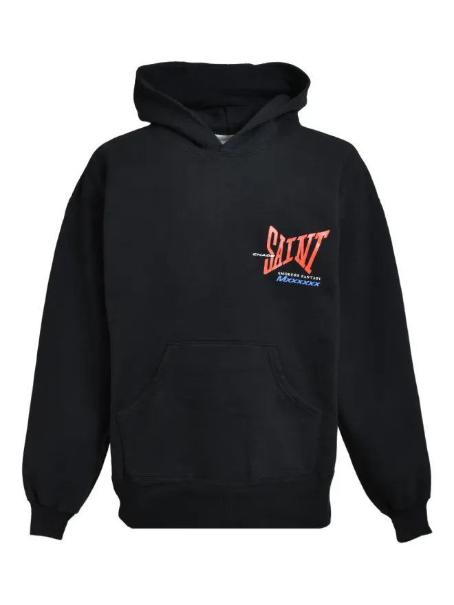 SAINT MXXXXXX SAINT MXXXXXX グラフィックプリント フーディー - ブラックの商品画像