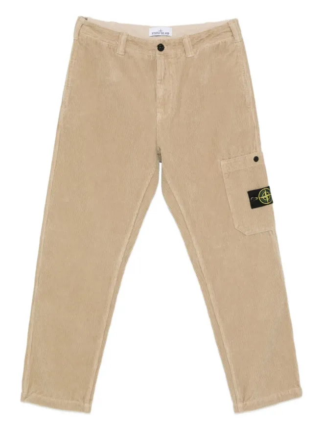 Stone Island Stone Island コーデュロイ ストレートレッグ トラウザーの商品画像