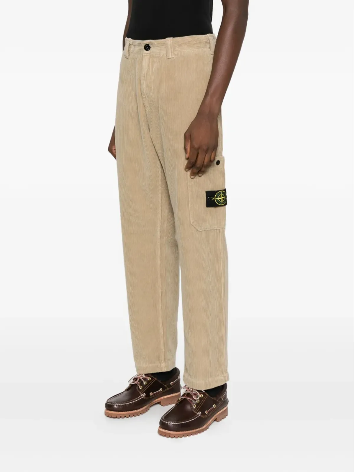 Stone Island コーデュロイ ストレートレッグ トラウザー - 画像3