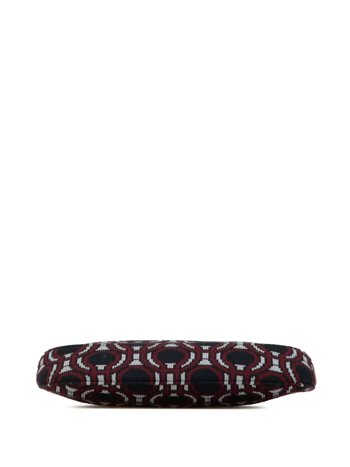 Prada Pre-Owned クレオ ショルダーバッグ（ジャカードニット） - 画像4