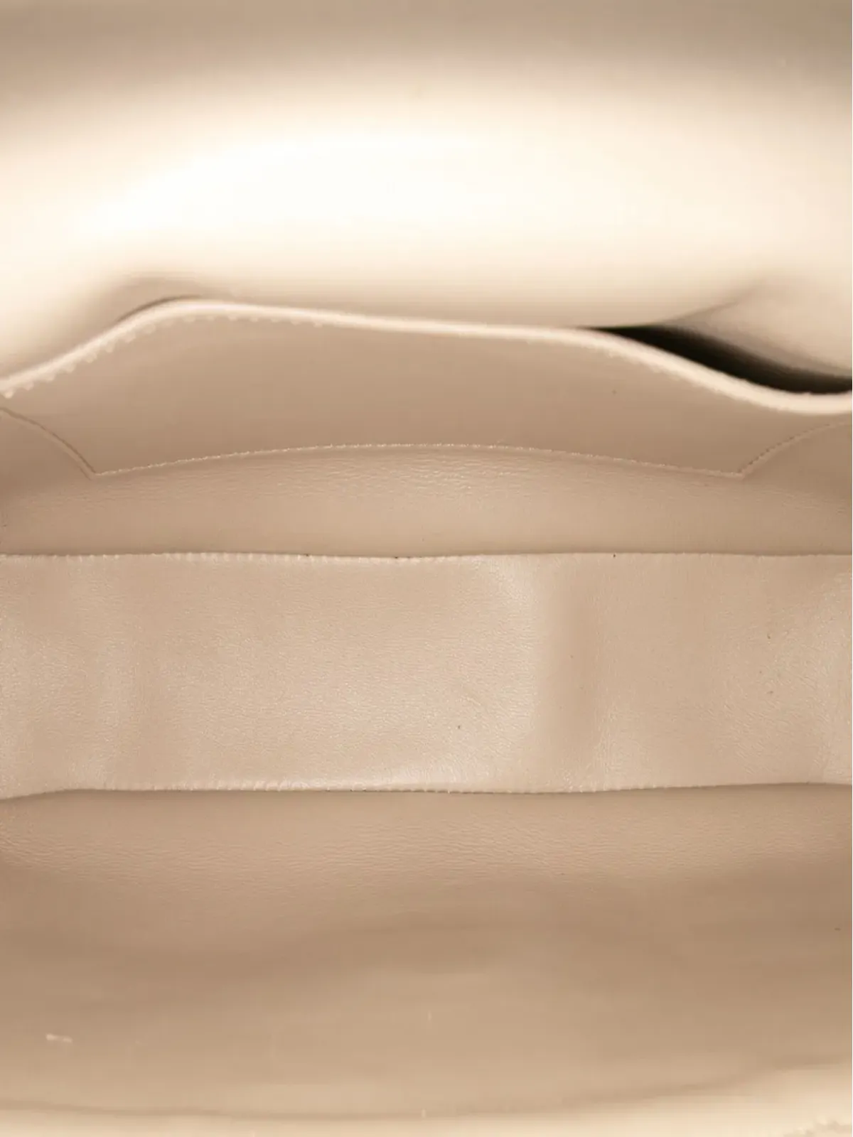 Celine Pre-Owned マテラッセ ゴートスキン モノクローム チェーンショルダーバッグ ブラウン - 画像5