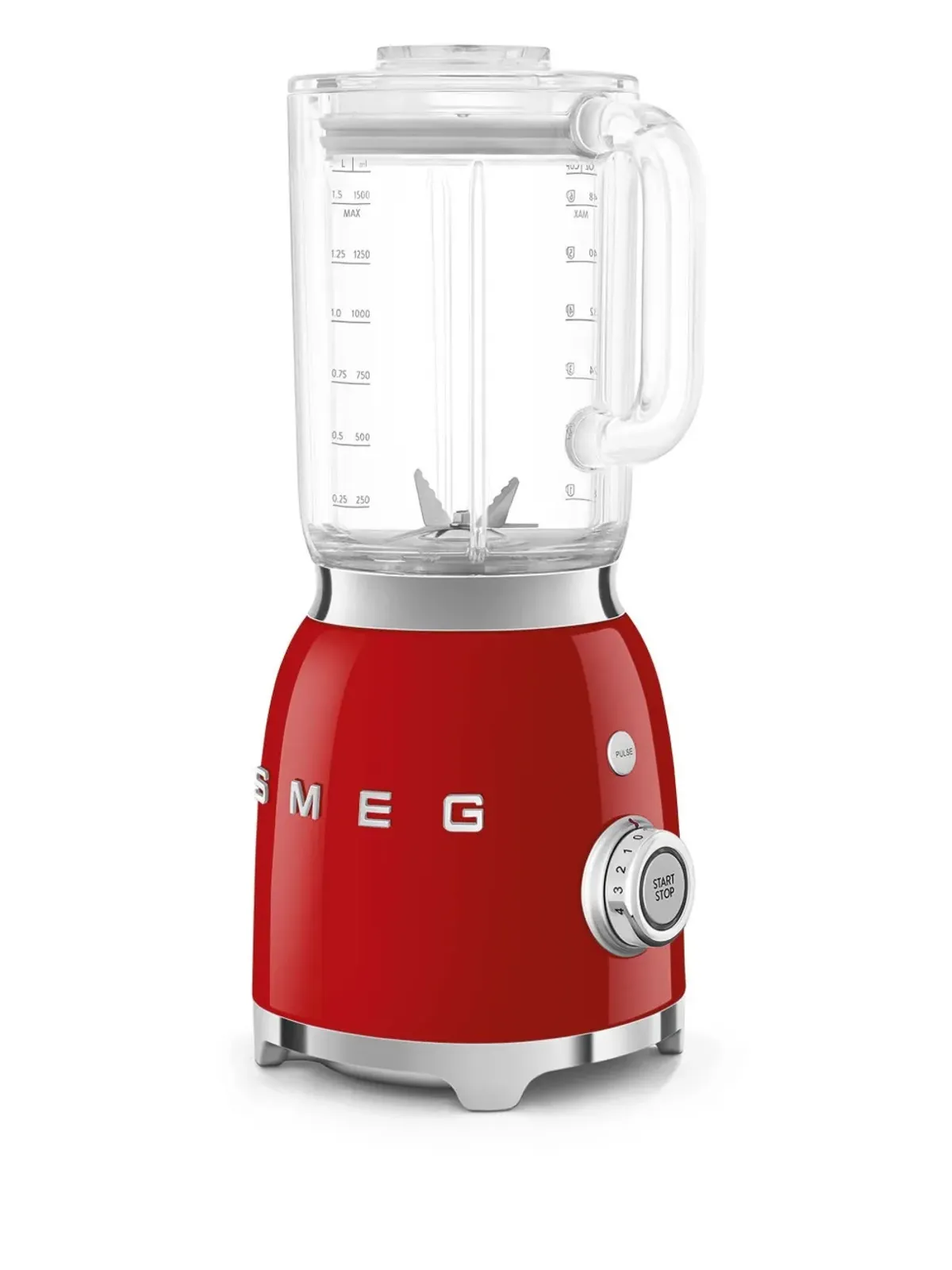 Smeg ロゴ ブレンダー - レッド - 画像4