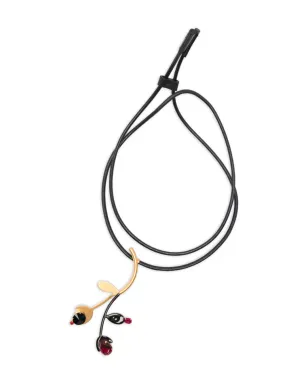 Marni Pre-Owned 2000s 花柄ペンダントネックレス - Gold - サムネイル1