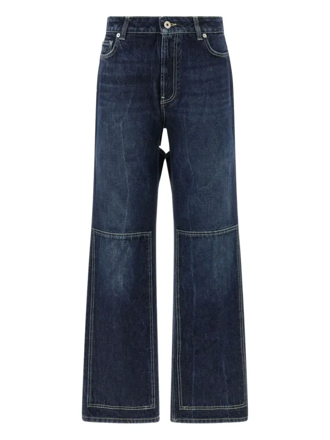 Jean Paul Gaultier Jean Paul Gaultier カットアウト・ワイドレッグジーンズの商品画像