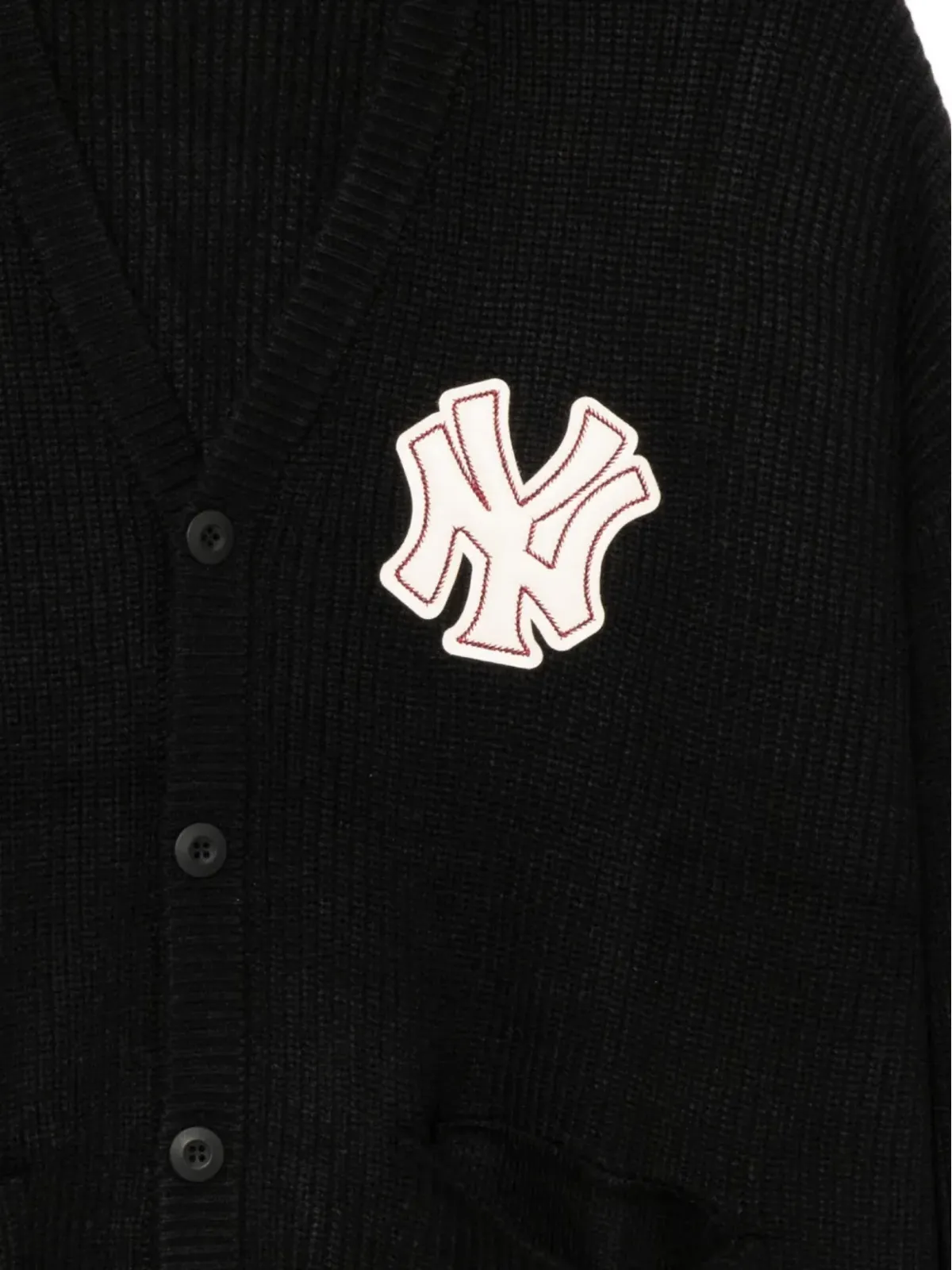 NEW ERA CAP ロゴパッチカーディガン - 画像3