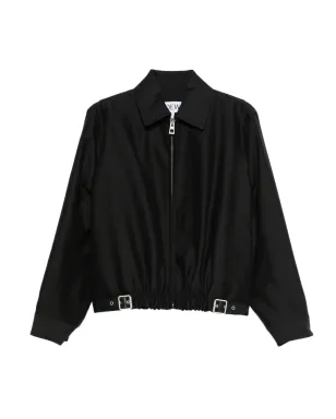 LOEWE バックル付きジップファスナー ジャケット - Black - サムネイル1