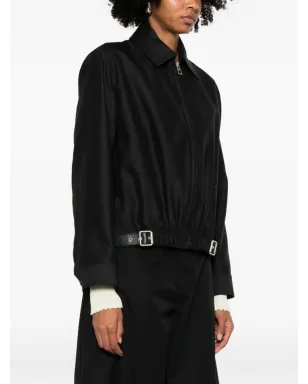 LOEWE バックル付きジップファスナー ジャケット - Black - サムネイル3