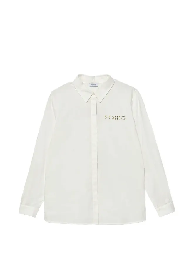 Pinko Kids Pinko Kids ロゴディテール長袖シャツの商品画像
