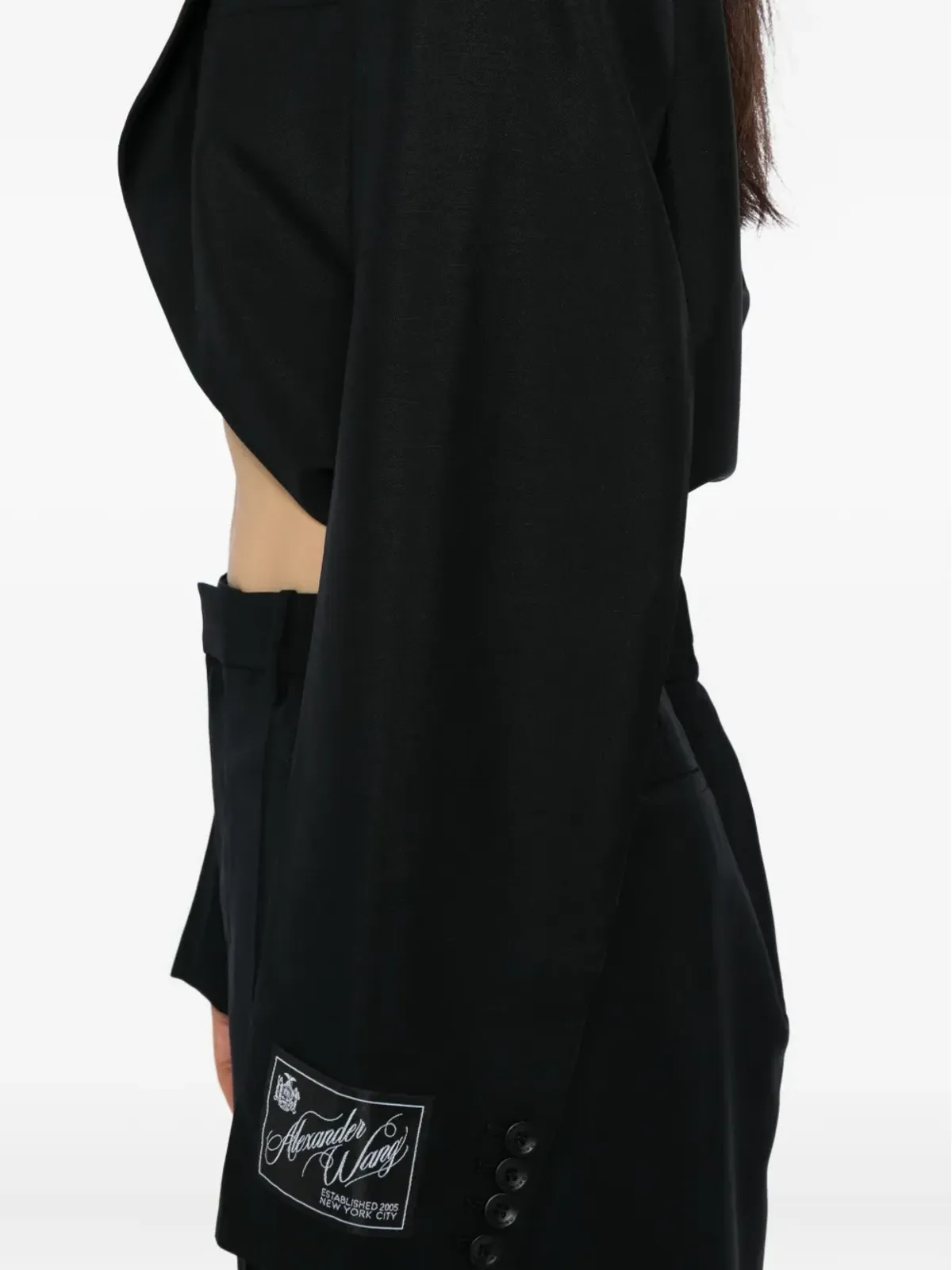 Alexander Wang ロゴパッチ ブレザー - 画像5