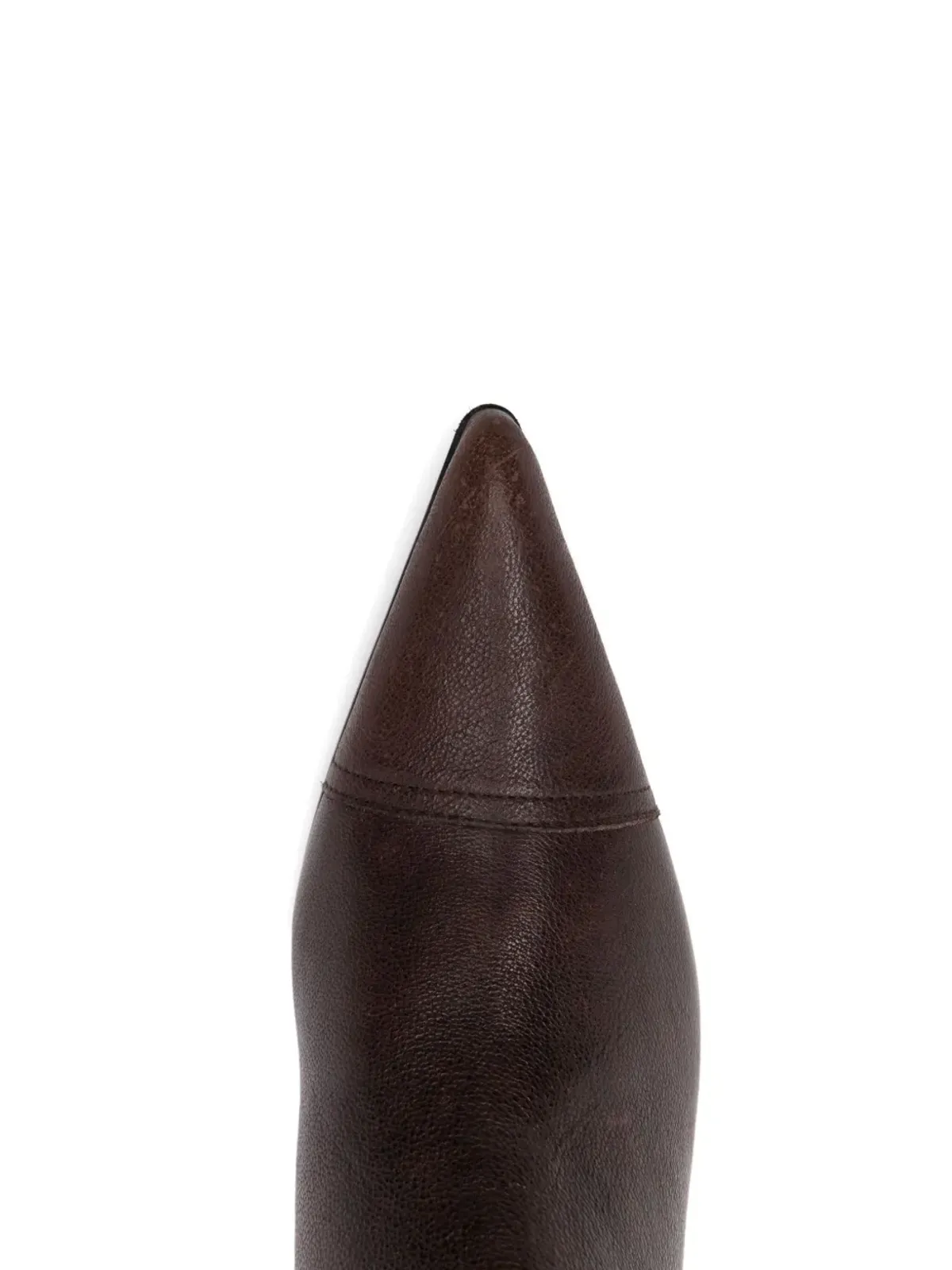 Romeo Gigli Pre-Owned 1990年代 レザー アンクルブーツ - 画像4