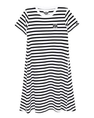 SPORT b. by agnès b. ロゴ入りストライプドレス - サムネイル1