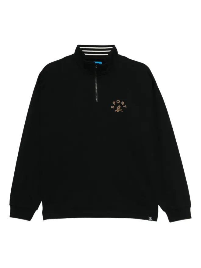 SPORT b. by agnès b. SPORT b. by agnès b. ロゴ刺繍スウェットシャツの商品画像
