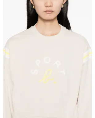 SPORT b. by agnès b. クロップドスウェットシャツ - サムネイル5