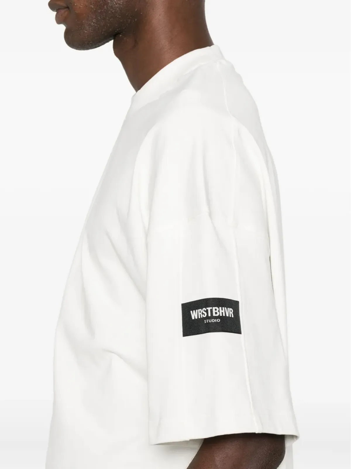 WRSTBHVR ロゴパッチTシャツ - 画像4