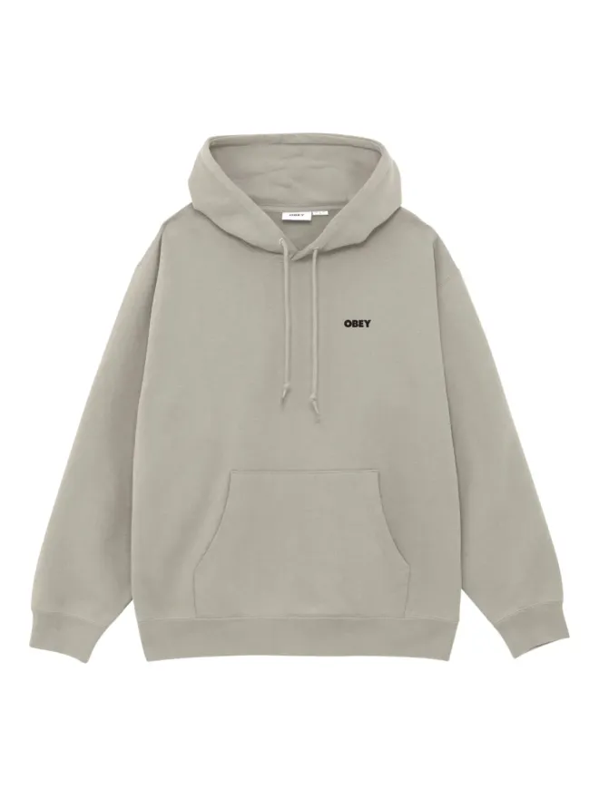 Obey Obey クォーターアイコン グラフィックフーディー - グレーの商品画像
