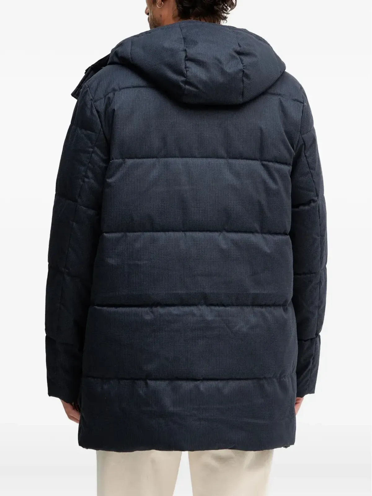 Barbour ロゴ刺繍入りパディッドジャケット - 画像3
