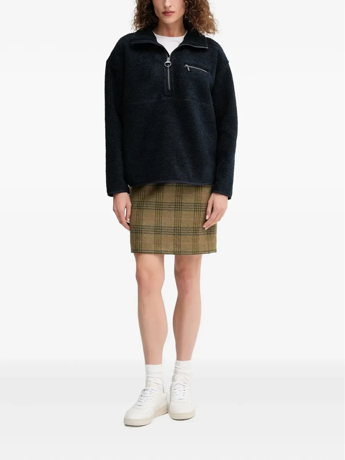 Barbour ジップポケットトップ（ブルー） - 画像2