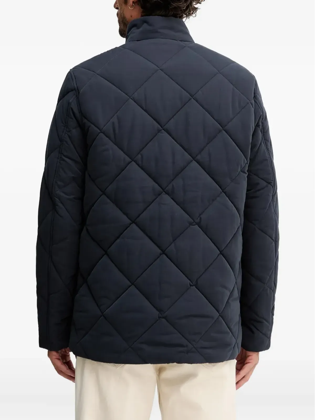 Barbour キルテッドジップジャケット - 画像2