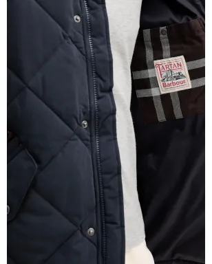 Barbour キルテッドジップジャケット - サムネイル4