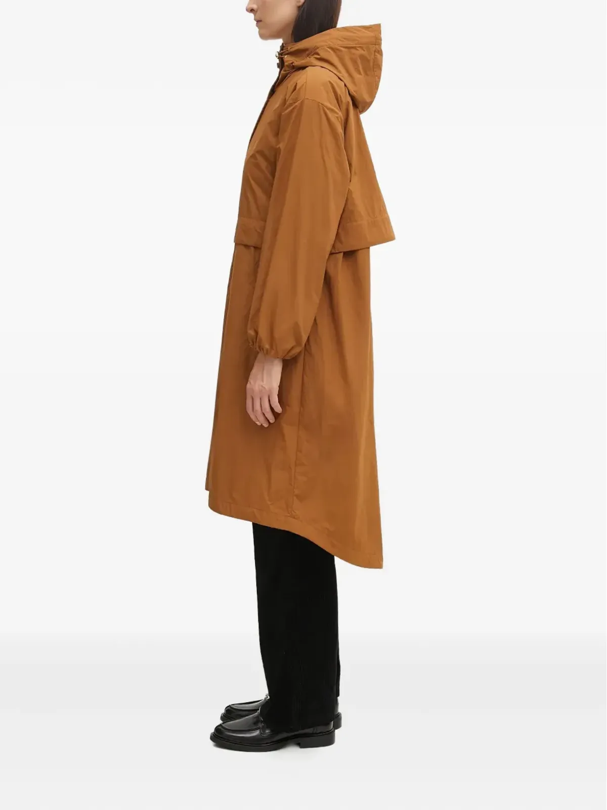 Barbour フード付きボタン留めパーカ - 画像2