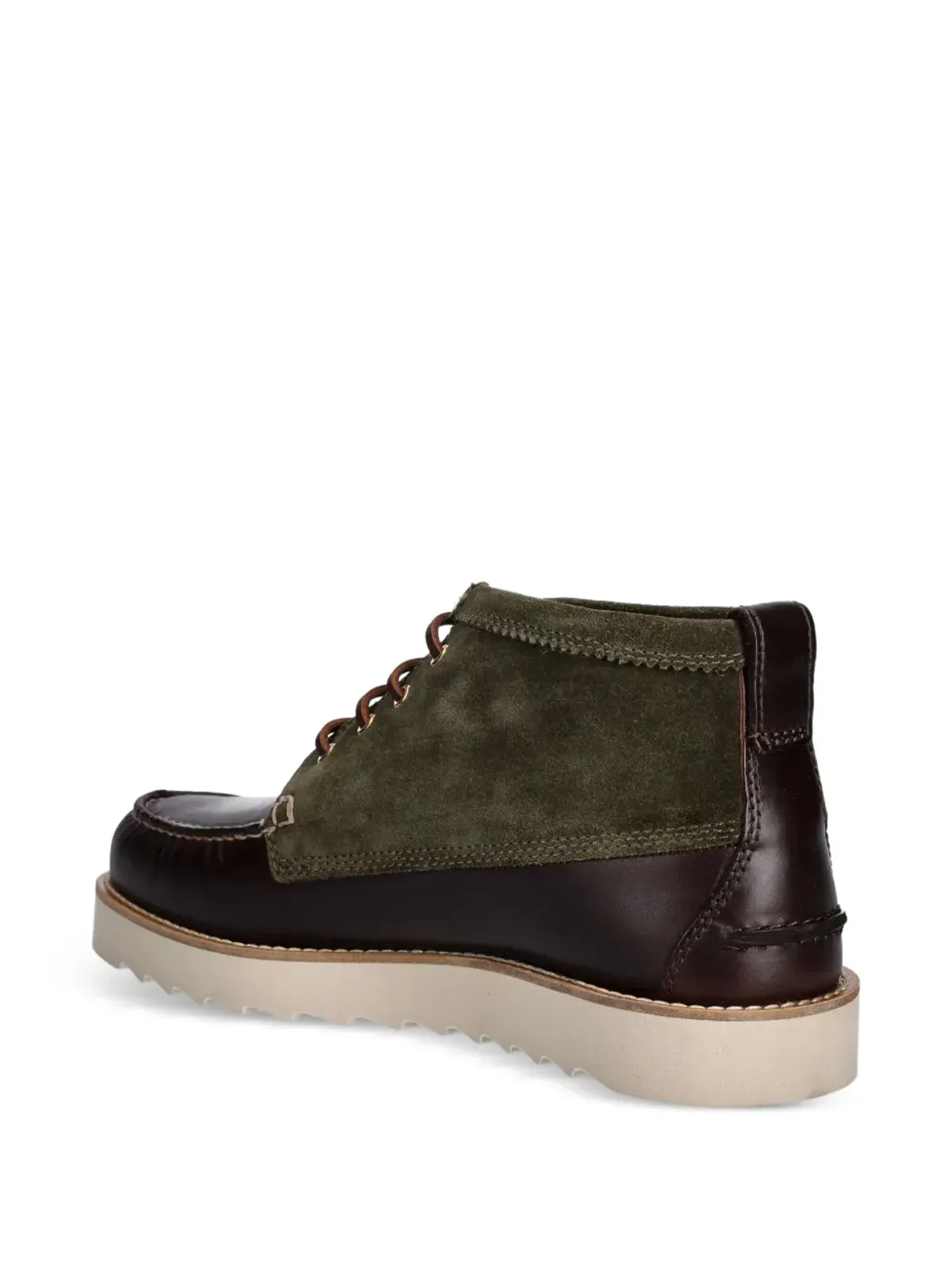 Barbour スエードパネルドブーツ - グリーン - 画像5
