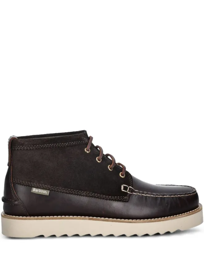 Barbour Barbour Hadston チャッカ ロゴディテール ブーツの商品画像