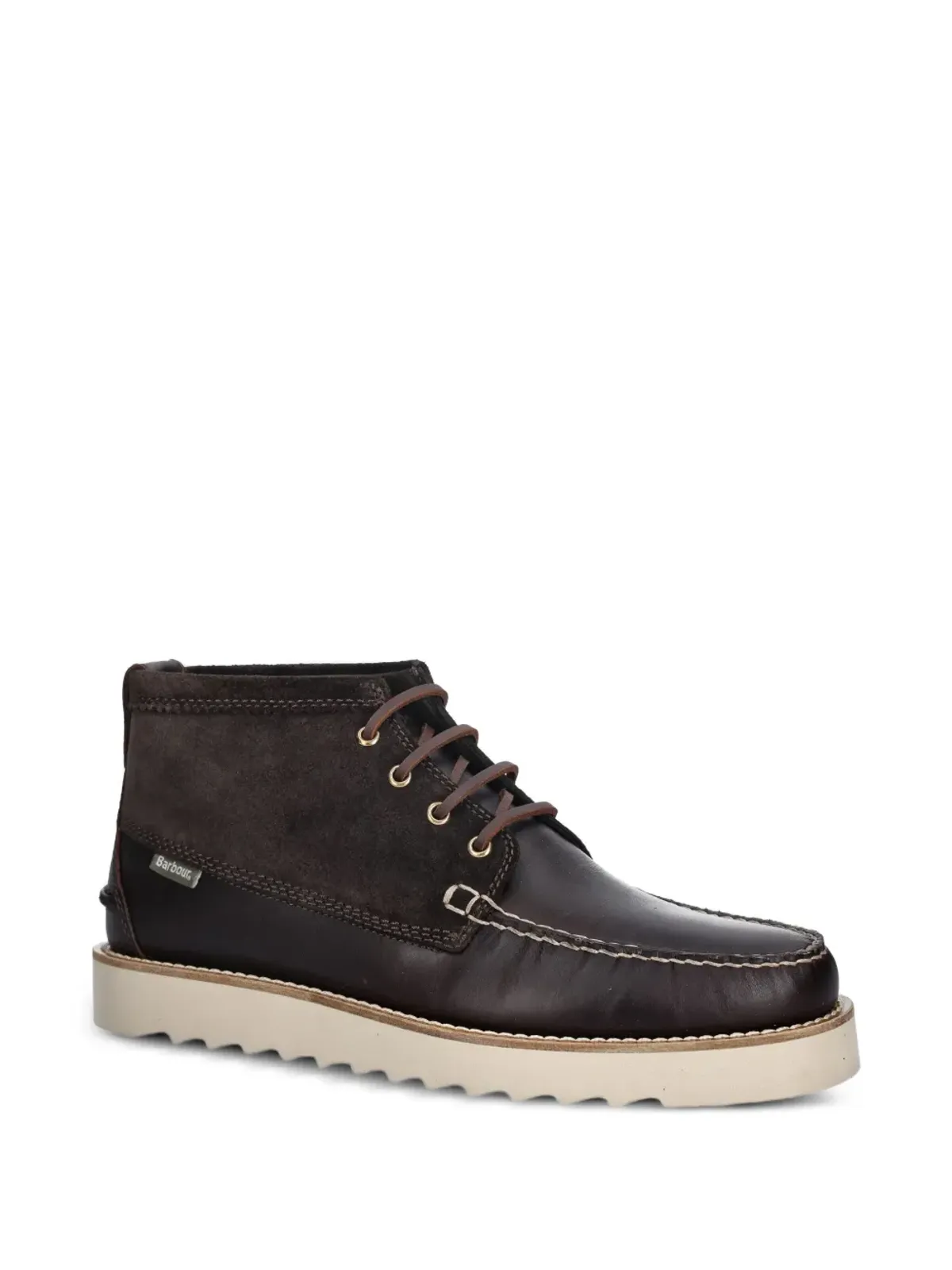 Barbour Hadston チャッカ ロゴディテール ブーツ - 画像2