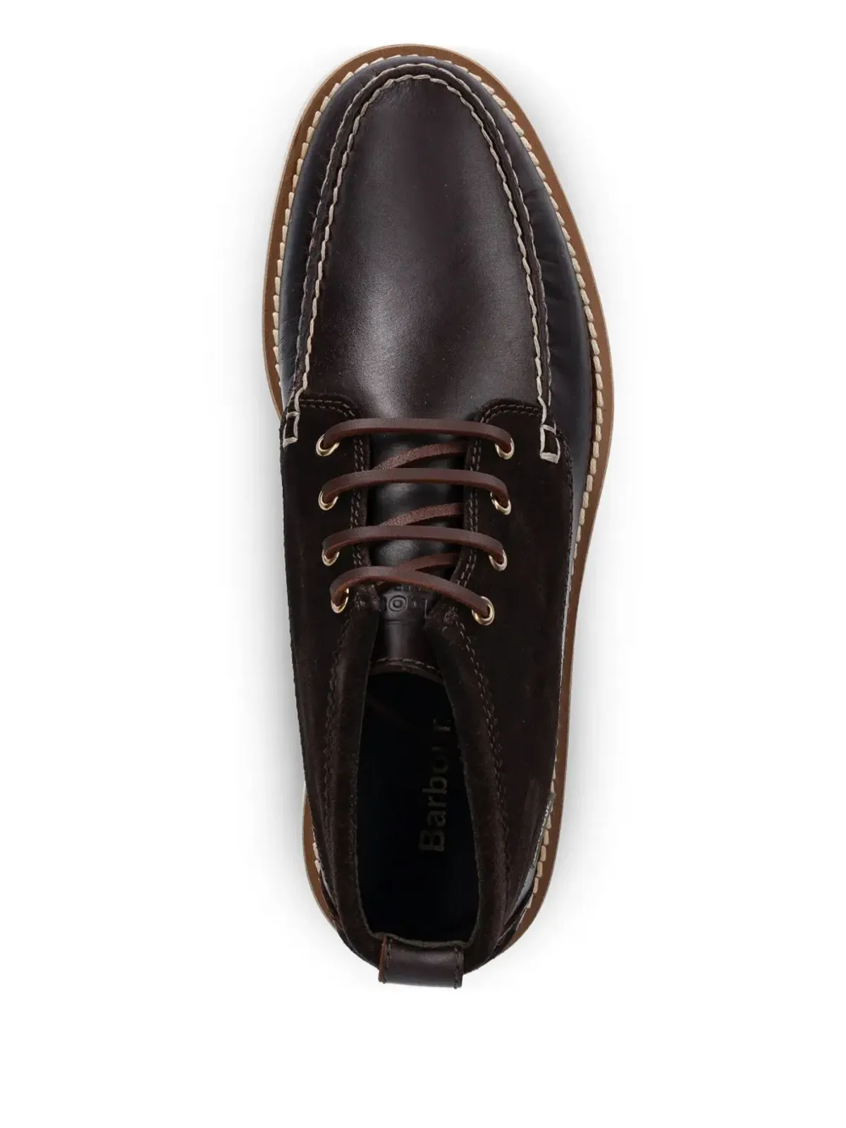 Barbour Hadston チャッカ ロゴディテール ブーツ - 画像3