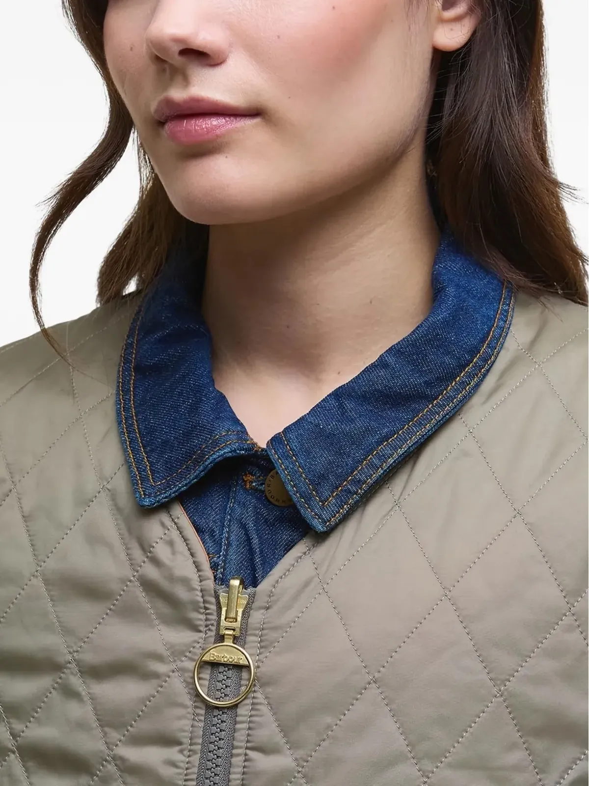 Barbour キルティングベスト - 画像5
