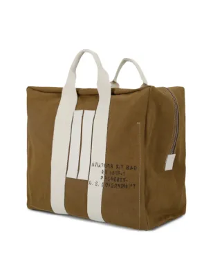 Fortela Aviatorbag コットントートバッグ - Brown - サムネイル2