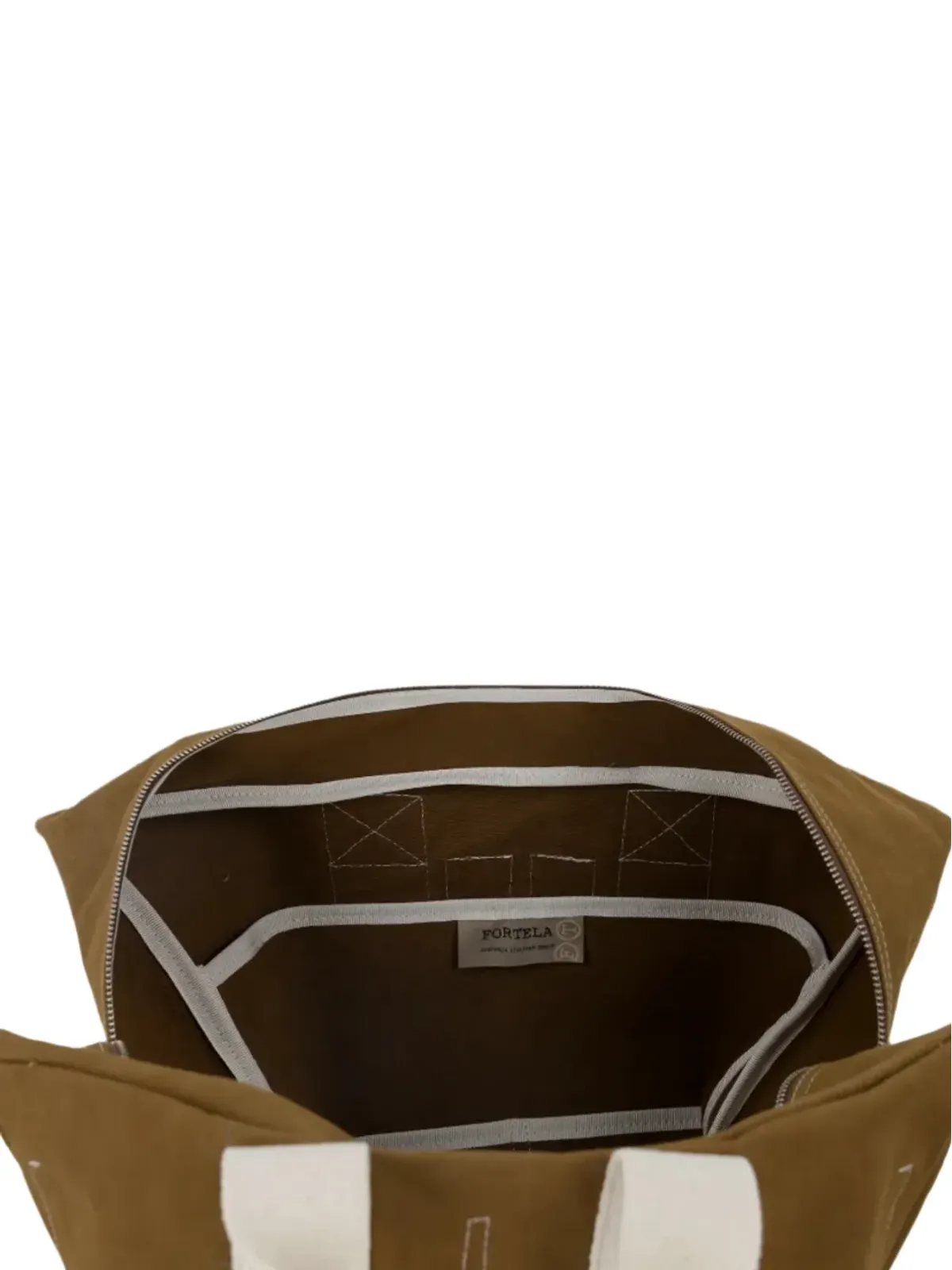 Fortela Aviatorbag コットントートバッグ - Brown - 画像3