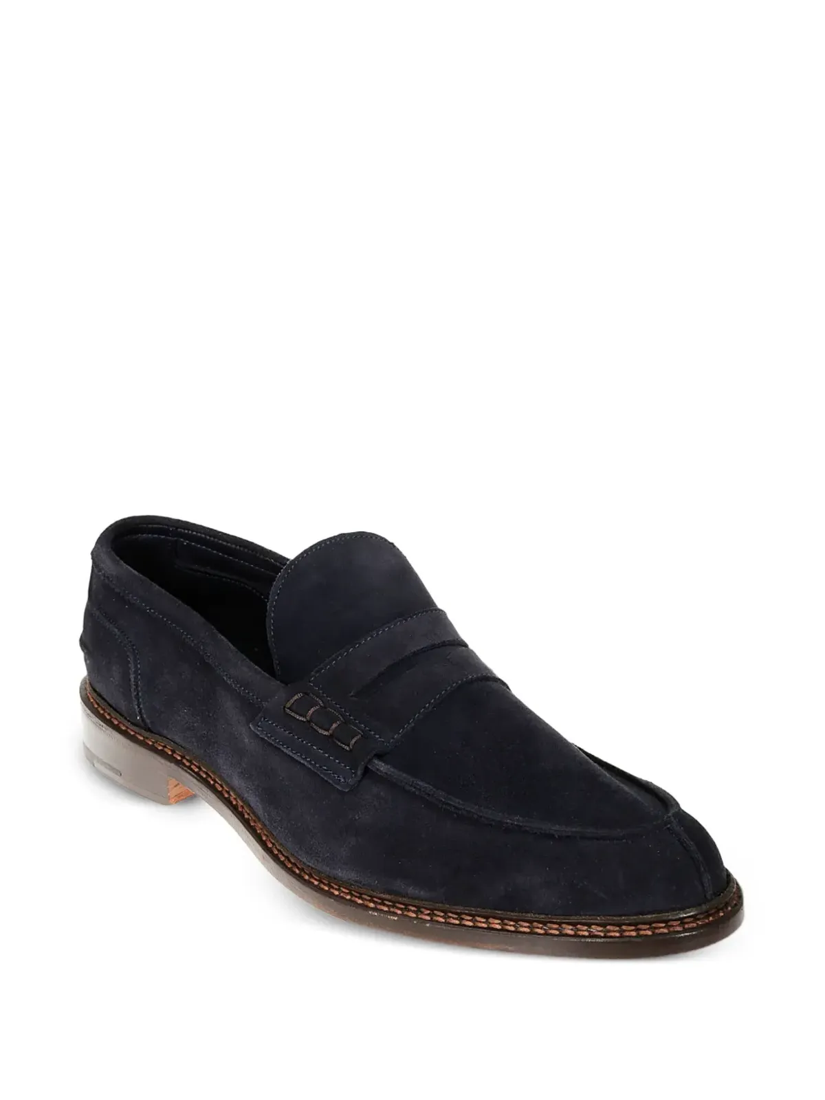 Tricker's アダム ペニー スエード ローファー - 画像2